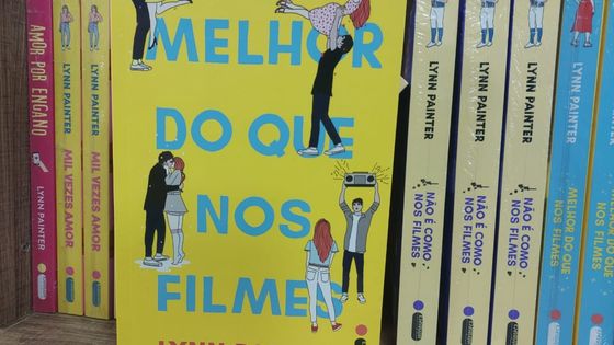 O livro “Melhor do que nos Filmes” está disponível na Livraria Sophia