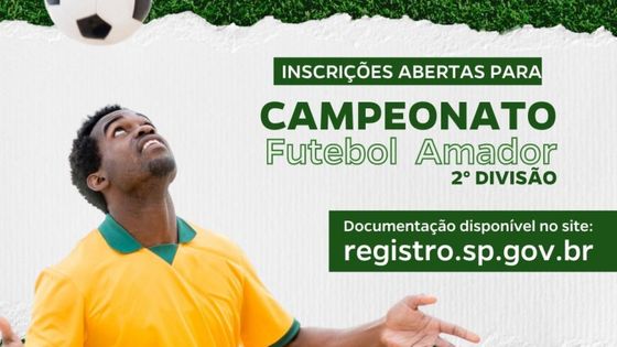 Notícia - Domingo tem a final da segunda divisão do Campeonato Municipal de  Futebol - Prefeitura Municipal de Cajati