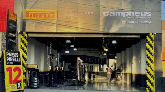 Campneus inaugura sua 1ª loja da nova geração na cidade de Sumaré