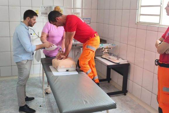 Militares do Corpo de Bombeiros passam por capacita&ccedil;&atilde;o na Santa Casa