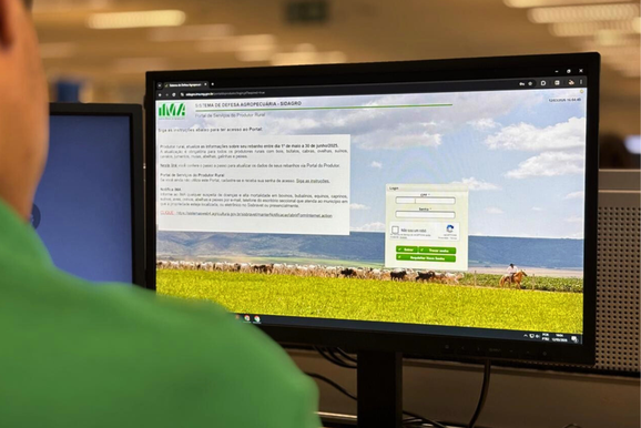 Produtores rurais de Andradas podem emitir documentos sanit&aacute;rios online