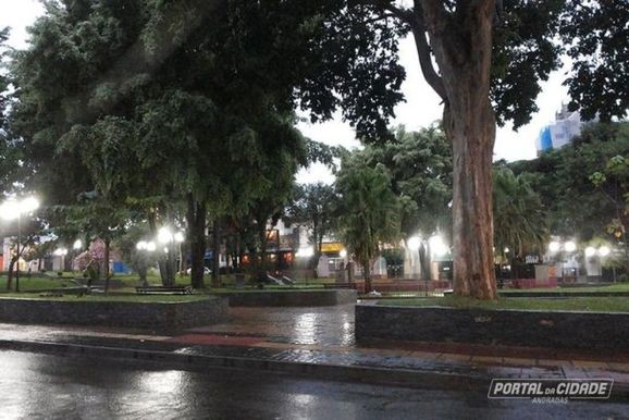 Andradas est&aacute; em zona de alerta para tempestade com possibilidade de granizo