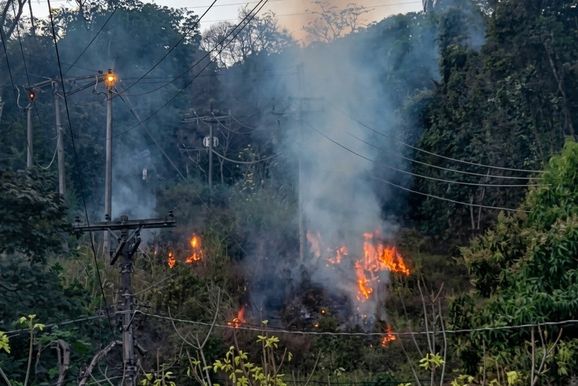 Queimadas aumentam riscos para redes el&eacute;tricas durante o per&iacute;odo de seca