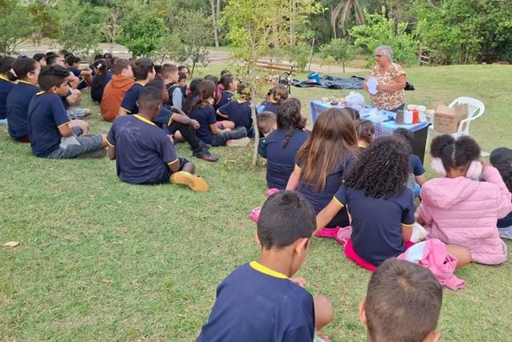 Alunos do Projeto Escola Integral participam de atividades culturais em Andradas