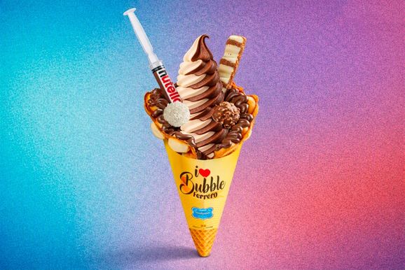 Aten&ccedil;&atilde;o, Ibiti&uacute;ra de Minas! O Bubble Waffle mais hypado do Brasil est&aacute; chegando