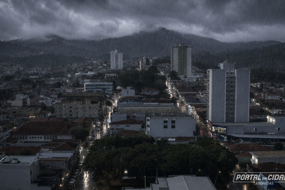 Pancadas de chuva devem continuar em Andradas durante os pr&oacute;ximos dias