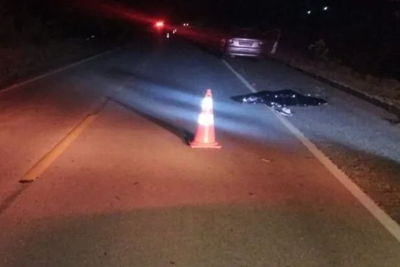Homem morre ap&oacute;s ser atropelado por uma motocicleta na MGC-267