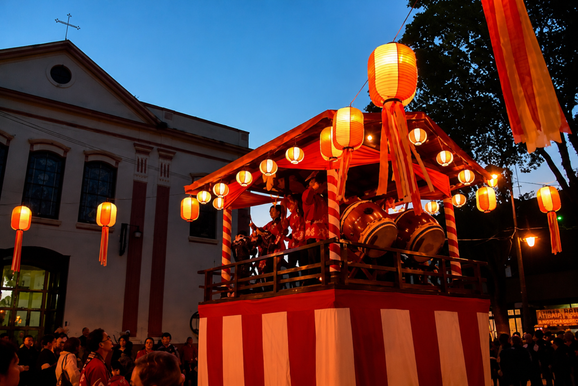 &Eacute; hoje! Bon Odori ter&aacute; tr&ecirc;s dias de festa gratuita no Centro de Atibaia