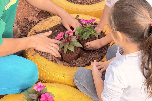 Projeto Escola Florida aproxima crian&ccedil;as da natureza em Atibaia