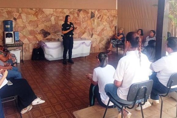 Guardi&atilde; Maria da Penha realizou a&ccedil;&otilde;es contra a viol&ecirc;ncia em Atibaia