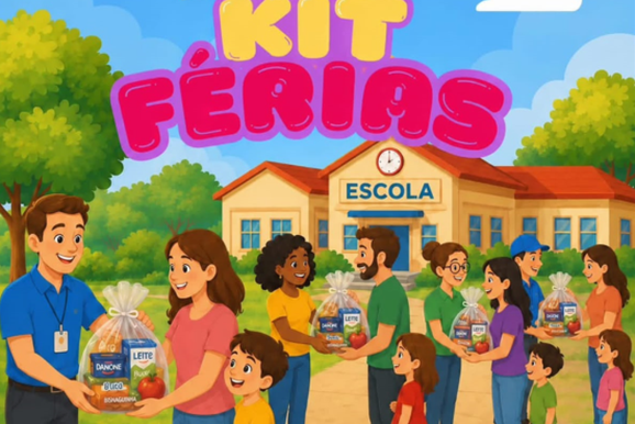 Barbosa entrega kits de guloseimas para alunos da rede nas f&eacute;rias