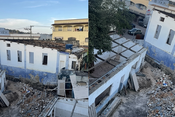 Restaura&ccedil;&atilde;o da Casa da Cultura Carmita Passos &eacute; retomada em Brumadinho