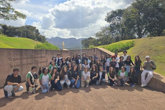 Estudantes do IFMG visitam Memorial Brumadinho e refletem sobre impactos da trag&eacute;dia