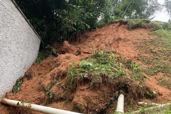Defesa Civil registra seis ocorr&ecirc;ncias por causa da chuva em Brusque