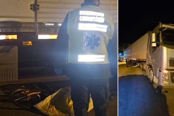 Idoso morre atropelado por caminh&atilde;o em Blumenau