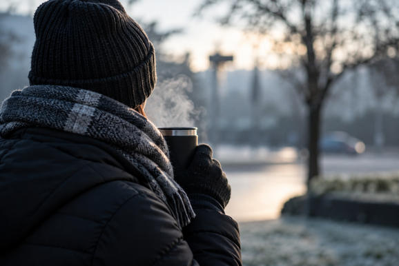 Brusque ter&aacute; feriado gelado nesta segunda; temperaturas ficam abaixo de 10&deg;C