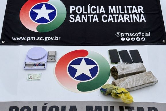 Dono de im&oacute;vel encontra mais de 1,3 kg de maconha em casa alugada em S&atilde;o Jo&atilde;o Batista