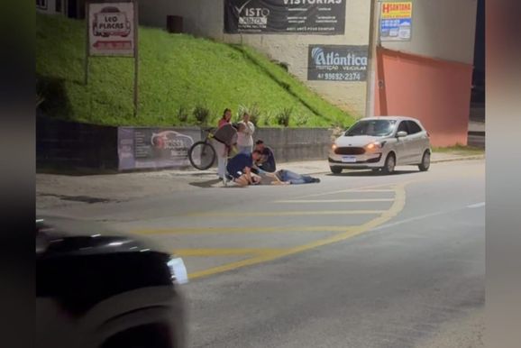 Homem com dificuldade para respirar &eacute; encontrado ca&iacute;do na Beira Rio, em Brusque