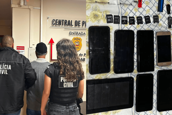 Idoso &eacute; preso ap&oacute;s pol&iacute;cia encontrar v&iacute;deos de viol&ecirc;ncia sexual contra crian&ccedil;as em SC