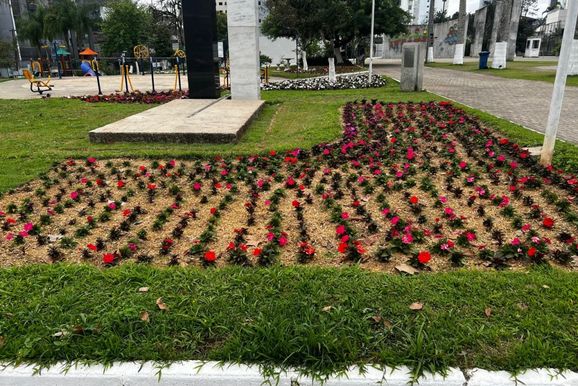 Prefeitura de Brusque registra 64 frentes de manuten&ccedil;&atilde;o de &aacute;reas verdes durante agosto
