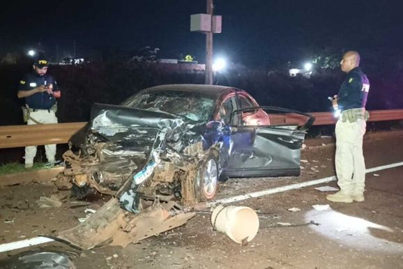 Crian&ccedil;a de 5 anos est&aacute; entre feridos de acidente que terminou em morte na BR-163