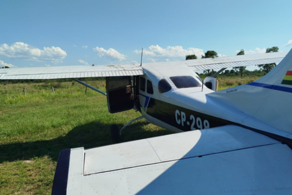 Justi&ccedil;a leiloa avi&atilde;o que pousou em fazenda de MS com 477 kg de coca&iacute;na
