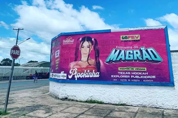 MC Pipokinha &eacute; condenada por show com cenas sexuais expl&iacute;citas em MS