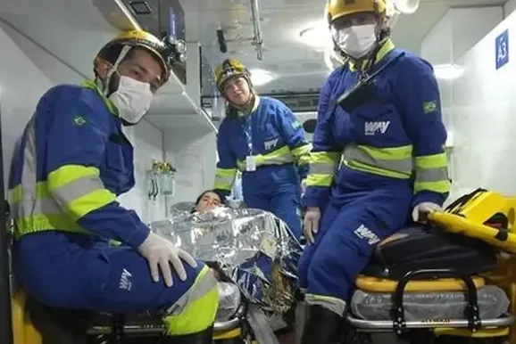 Bernardo nasce dentro de viatura de resgate &agrave;s margens da MS-306