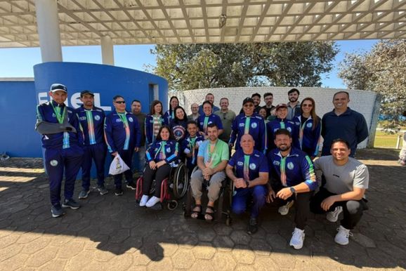 Canoinhas conquista cinco medalhas nos Parajasc em Chapec&oacute;