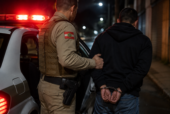 Furto de desodorantes termina com homem preso em Canoinhas