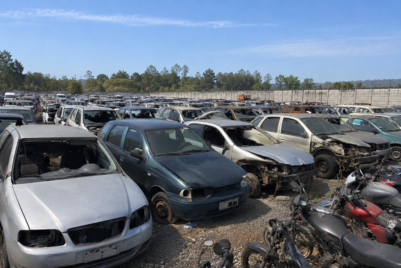 Pol&iacute;cia Civil de Casa Branca realiza leil&atilde;o eletr&ocirc;nico de sucatas veiculares 