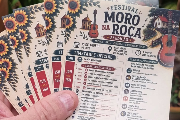 Escritor de Casa Branca integra programa&ccedil;&atilde;o liter&aacute;ria em S&atilde;o Jos&eacute; do Rio Pardo