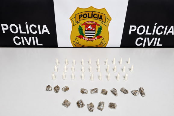 Jovem de 19 anos &eacute; preso com drogas em Santa Cruz das Palmeiras