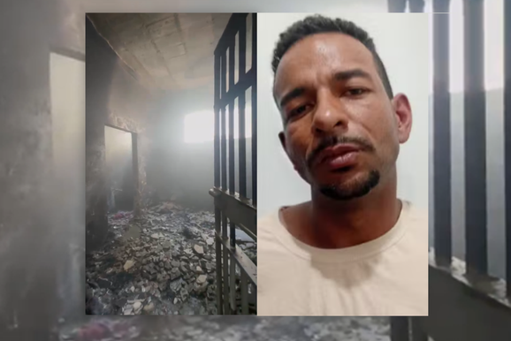 Preso usou isqueiro para provocar inc&ecirc;ndio em cela na Cadeia P&uacute;blica de Casa Branca