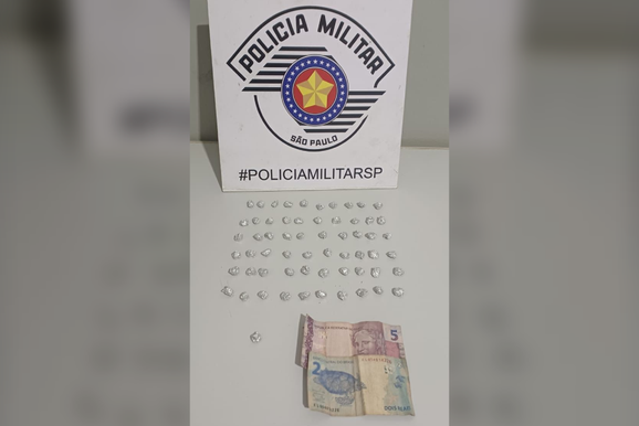 Adolescente &eacute; apreendido com crack no bairro S&atilde;o Bernardo, em Casa Branca