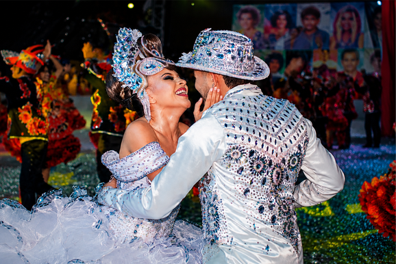 Arco &Iacute;ris do Canga&ccedil;o &eacute; destaque na 2&ordf; noite do Festival Regional de Quadrilhas Estilizadas