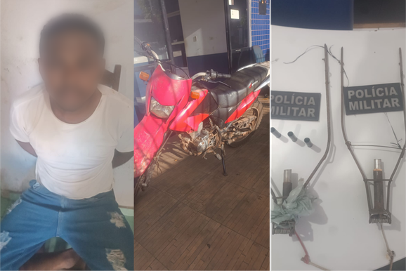 Homem de 40 anos &eacute; preso por pelo menos 8 crimes ap&oacute;s supostas amea&ccedil;as contra mulher