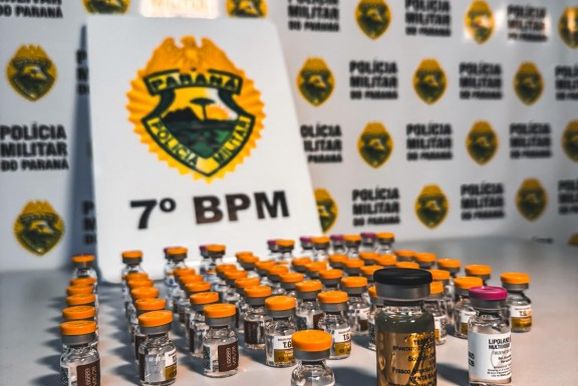 PM apreende medicamentos e mercadorias em abordagem na Boiadeira