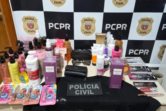 Opera&ccedil;&atilde;o Inodoro apreende perfumes e roupas em investiga&ccedil;&atilde;o de furtos