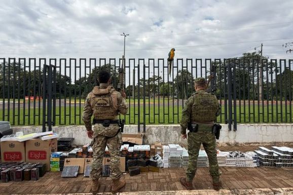 PF e BPFron apreendem R$ 1,9 milh&atilde;o em contrabando