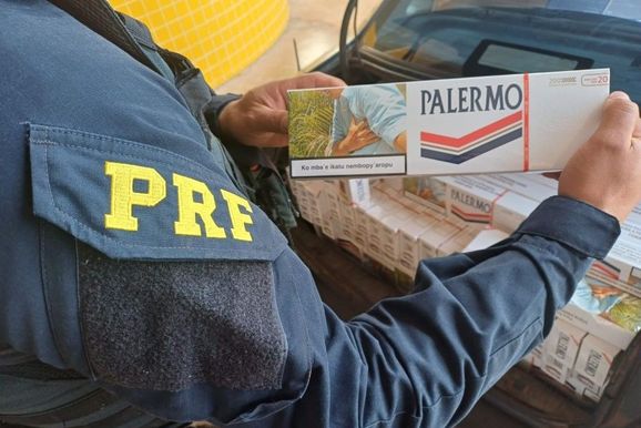 PRF de Alto Para&iacute;so apreende 5 mil ma&ccedil;os de cigarros paraguaios durante jogo da sele&ccedil;&atilde;o