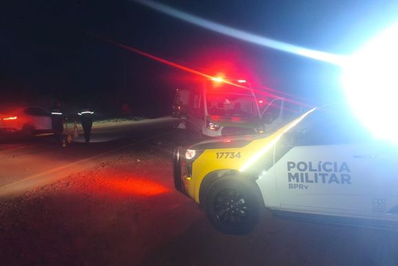 Motociclista morre ap&oacute;s moto ser atingida por caminh&atilde;o na PR-576, em Santa M&ocirc;nica