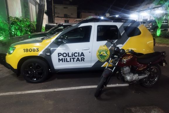 Suspeito de furtar moto cai com o ve&iacute;culo e acaba preso em Douradina