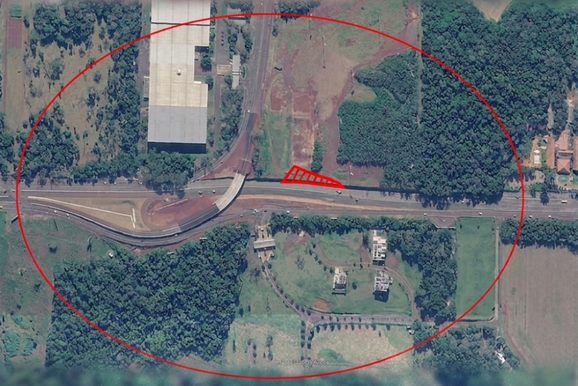Acesso ao Aeroporto de Foz ser&aacute; totalmente interditado para detona&ccedil;&atilde;o de rochas