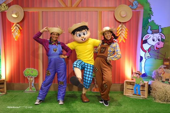 Chico Bento transforma o Parque Vila da M&ocirc;nica em palco de festa junina