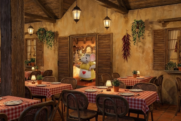 Gramado ganha cantina tem&aacute;tica com ratinhos, tecnologia imersiva e gastronomia