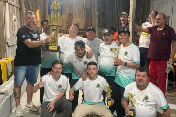 Bar do Miningite conquista o Campeonato Municipal de Bocha de 2026, em Canela