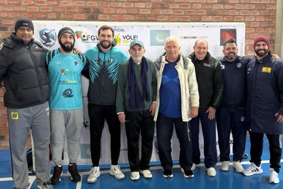 Esporte de alto rendimento: Gramado sedia Curso Nacional de Treinadores de Voleibol