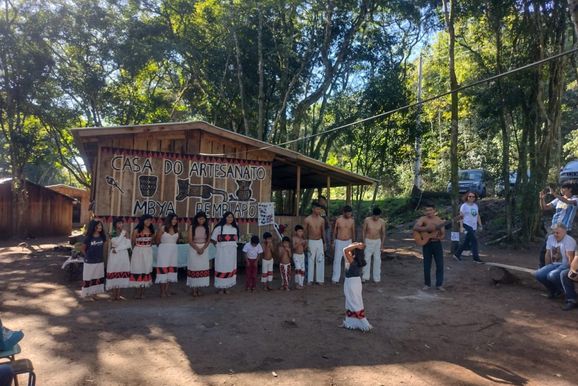 Projeto MANOS valoriza resgate dos saberes ancestrais da aldeia ind&iacute;gena guarani em Canela