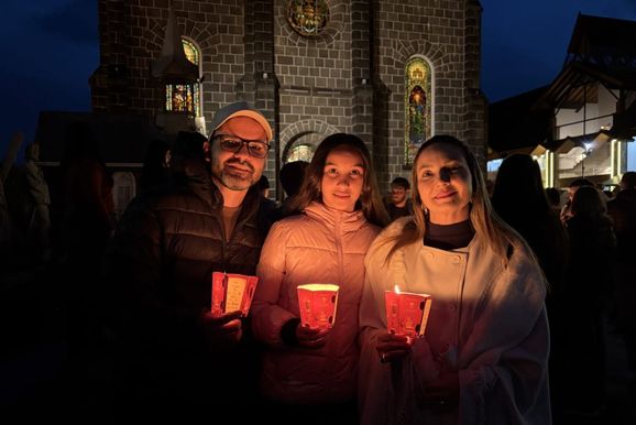 Caminho de Luzes enaltece o sentido religioso do 41&ordm; Natal Luz de Gramado